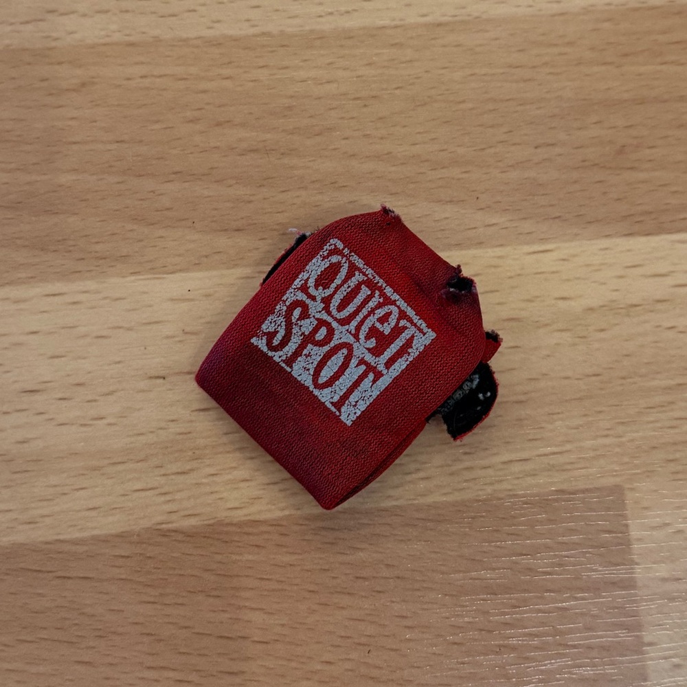 Quiet Spot Red Tag dog tag silencer